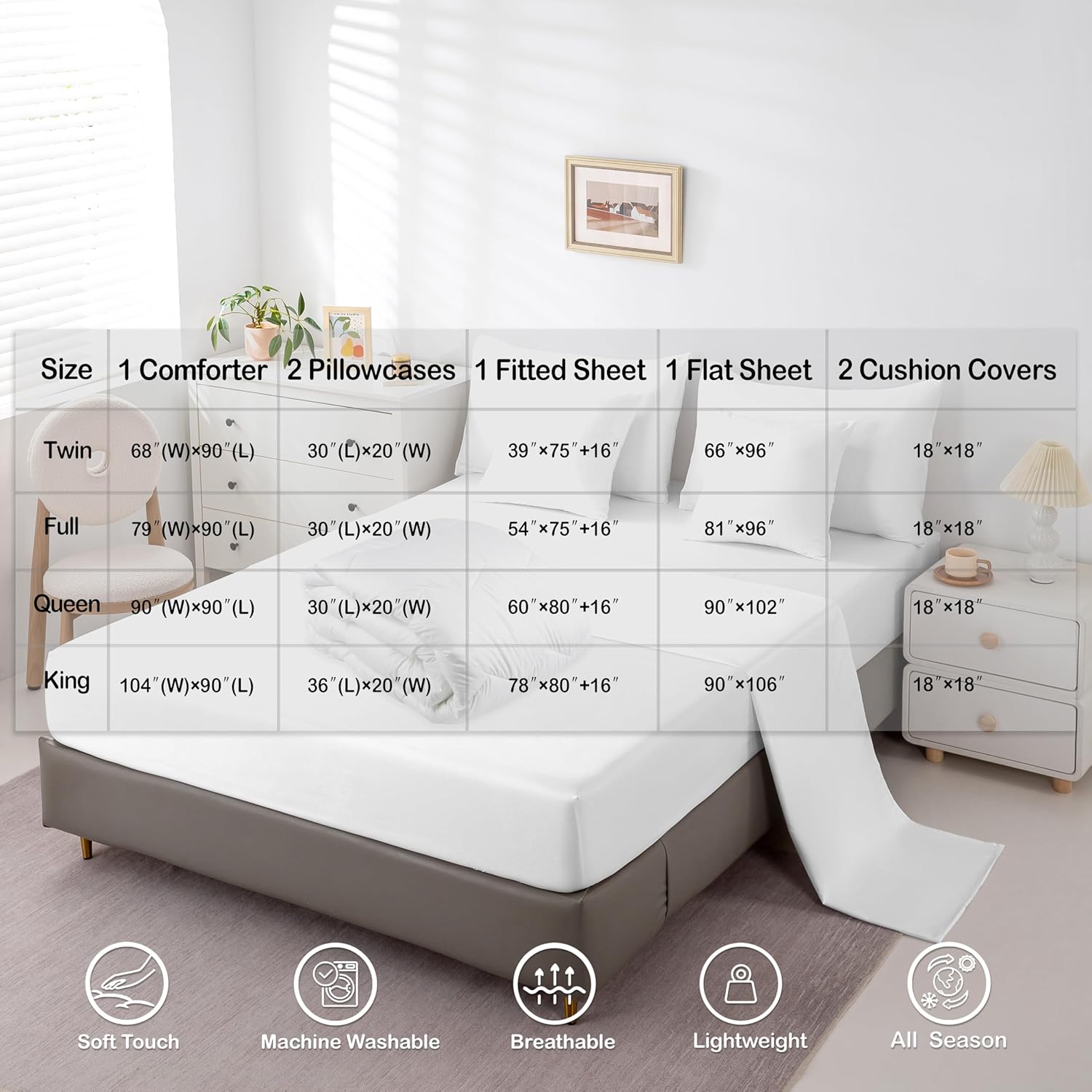 Erosebridal Boys Camo Deer Twin Bedding Set 7 Piece