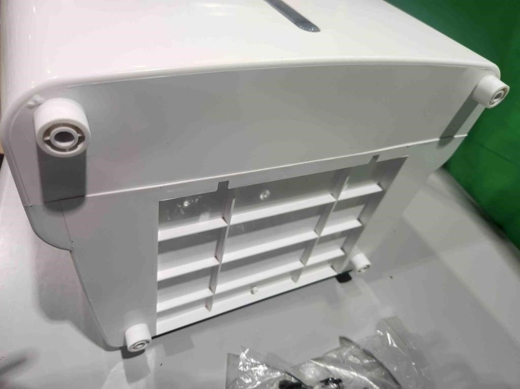 Costway Portable Cooler Fan Filter Humidify Anion W/ Remote Control, ES10348US-WH, White