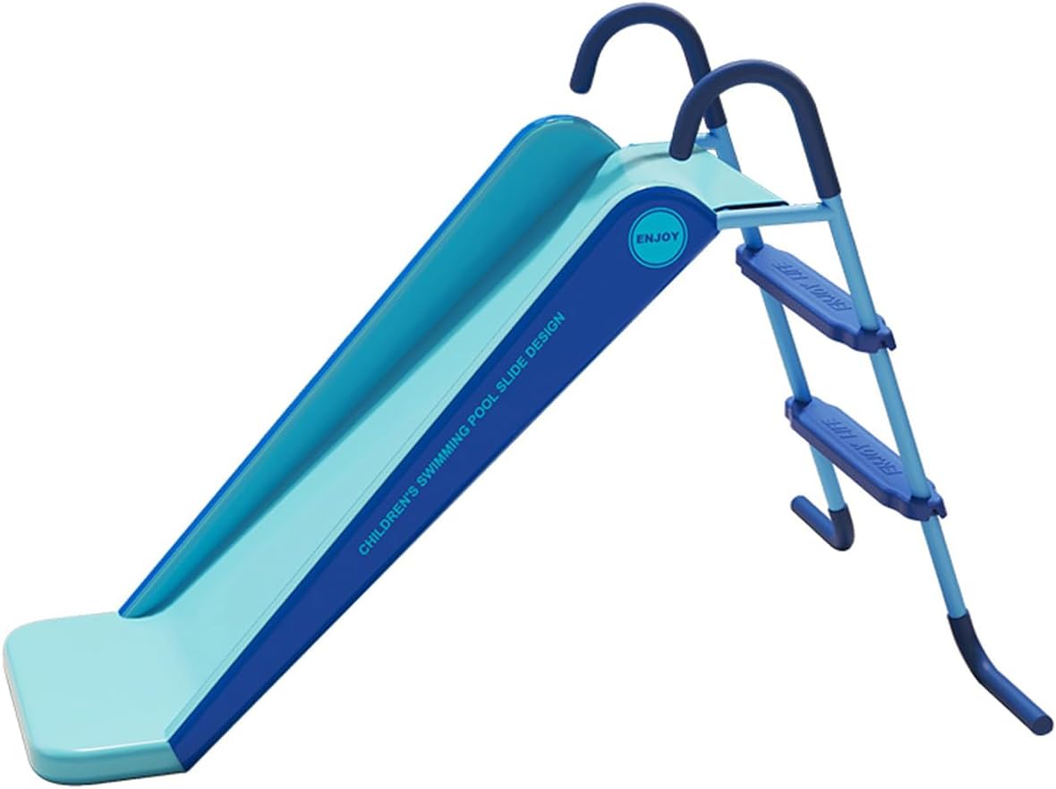 Pool Slide Foldable Pool Water Slide, BLUE