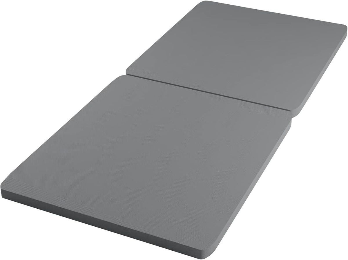 Spring Sleep, 1.5-Inch Split Bunkie Board for Mattress/Bed Support, Queen, Grey