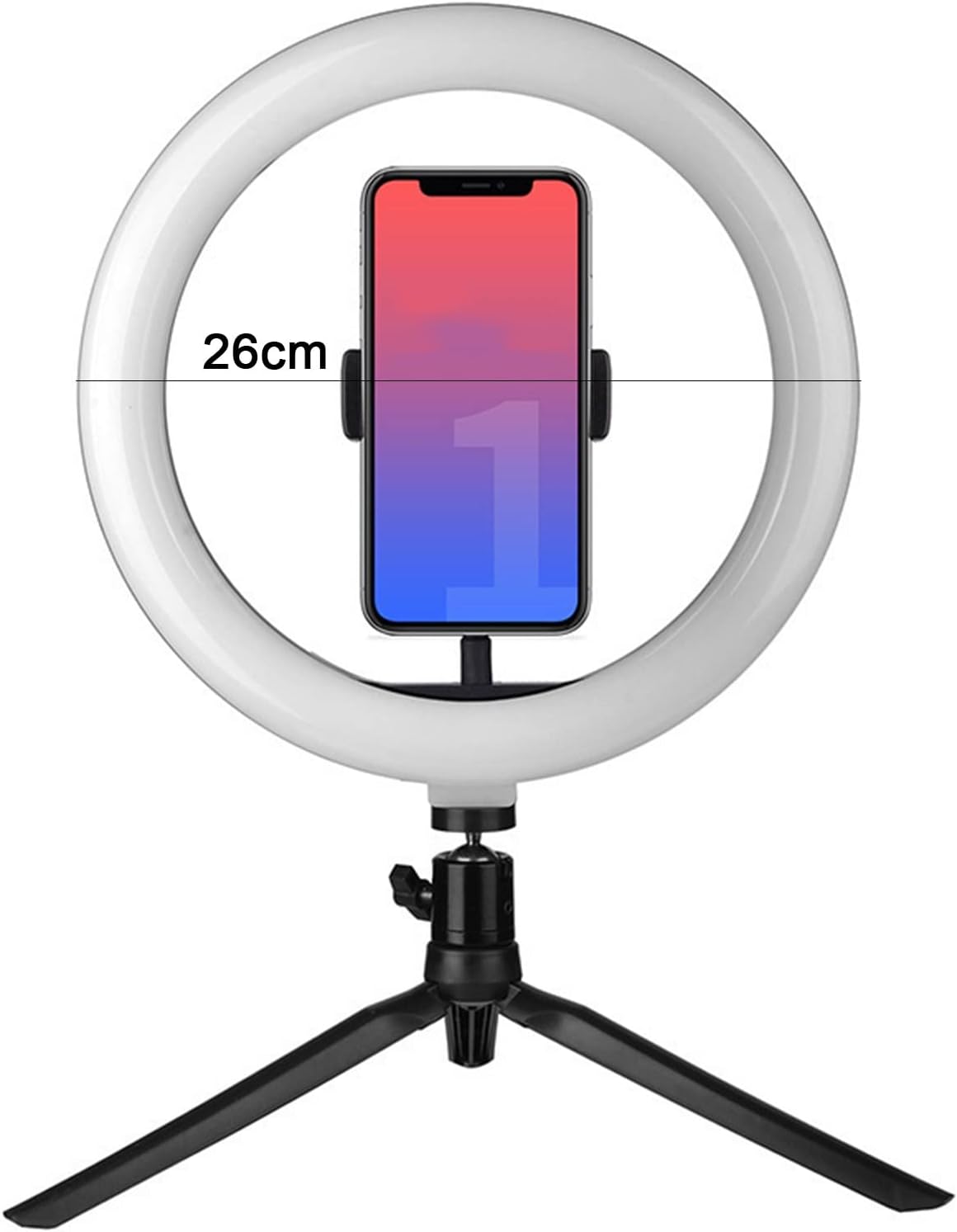Portable 10-inch Ring Light with Stand