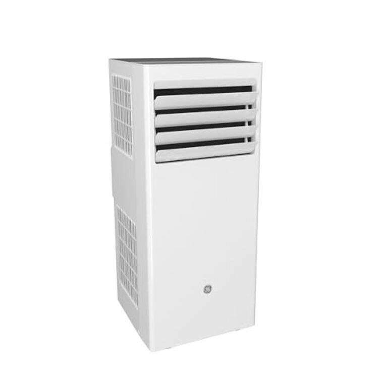 GE 6,000 BTU DOE Portable Air Conditioner, Window Kit Included, White