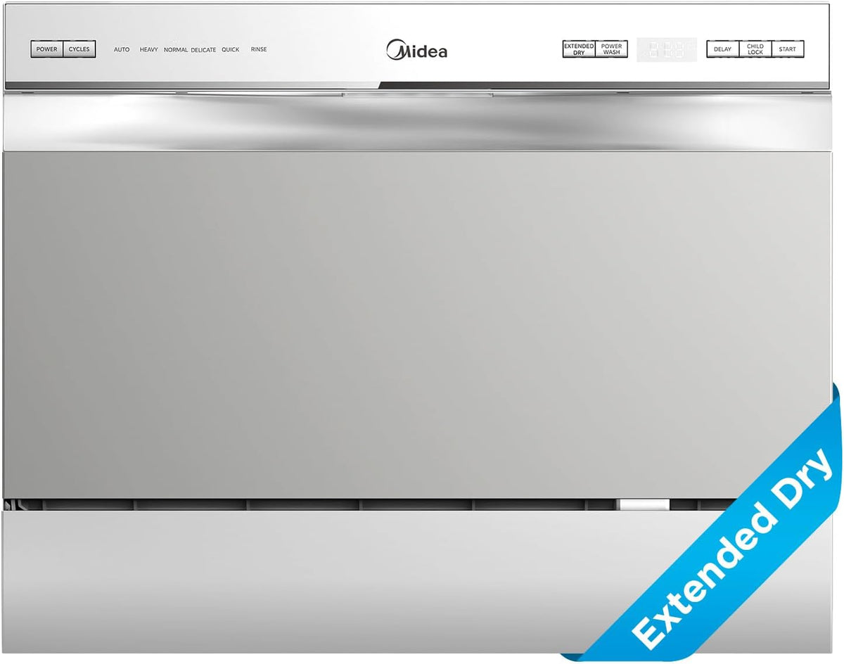 Midea MDC22P2ASS Energy Star Portable Dishwasher