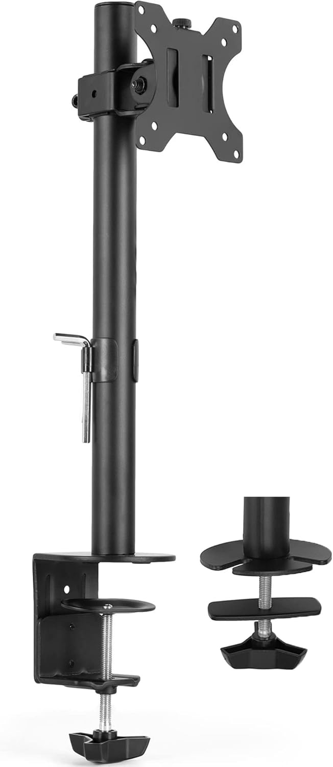 VIVO Single 13 to 38 inch LCD Monitor Heavy Duty Desk Mount Stand