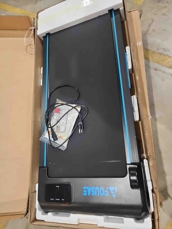 Fousae Walking Pad with 9% Incline, FOUSAE 3 in 1 6.2 MPH Treadmill