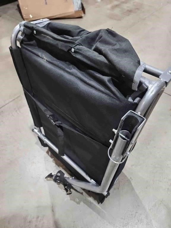SDHYL Dog Bike Trailer, Portable Pet Bicycle Trailer on Wheel BLACK