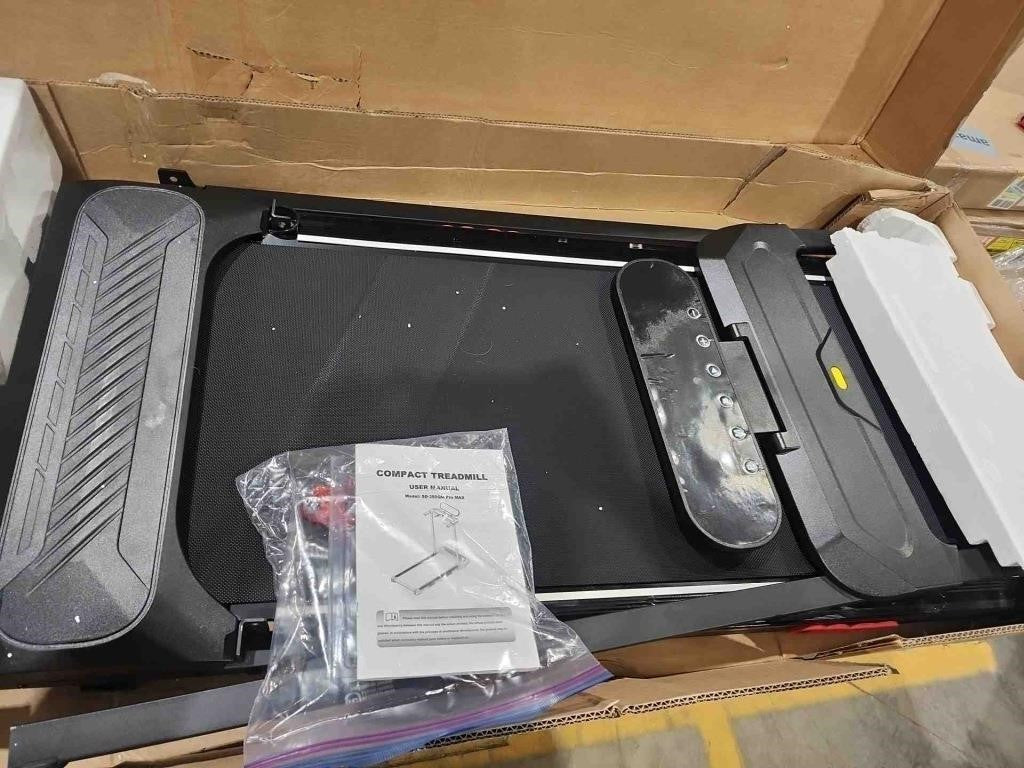 Walking Pad Treadmill with Handle Bar, Compact Portable Treadmills