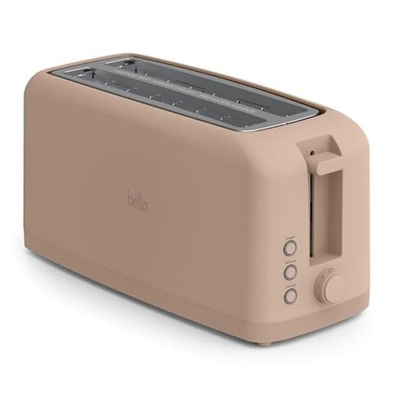 bella 4 Slice Slim Toaster, Fits-anywhere Kitc
