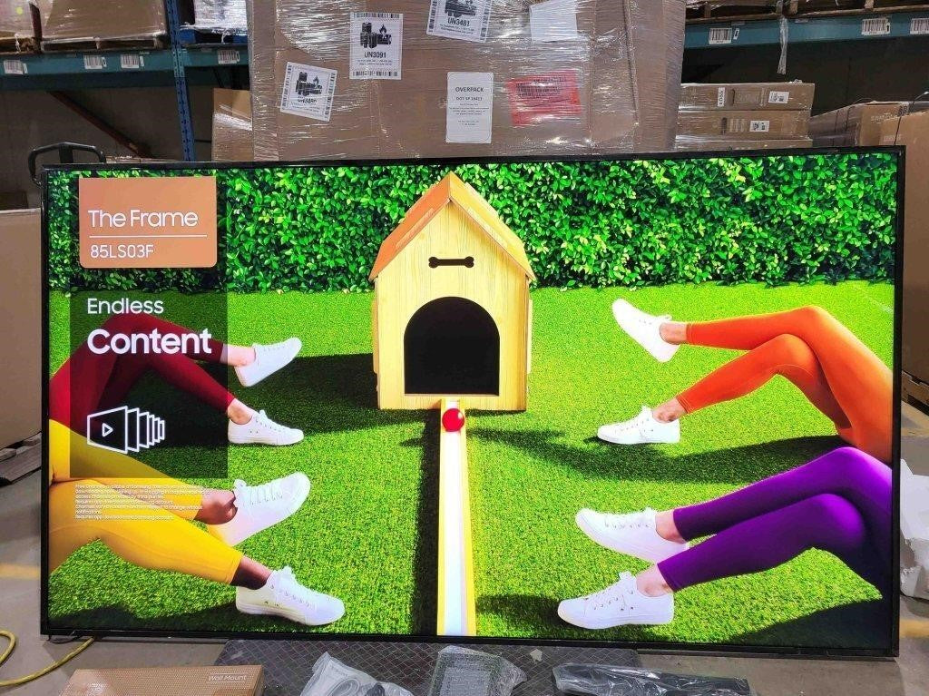 Samsung - 85” Class LS03FW The Frame Pro Series Neo QLED 4K UHD