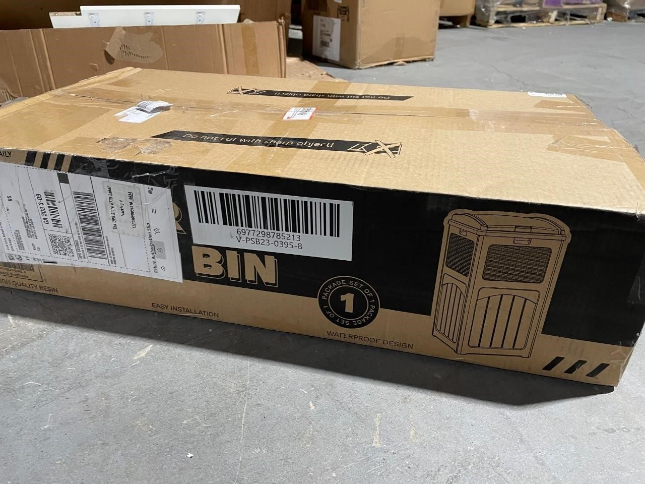 Outdoor Plastic Trash Can ER45815