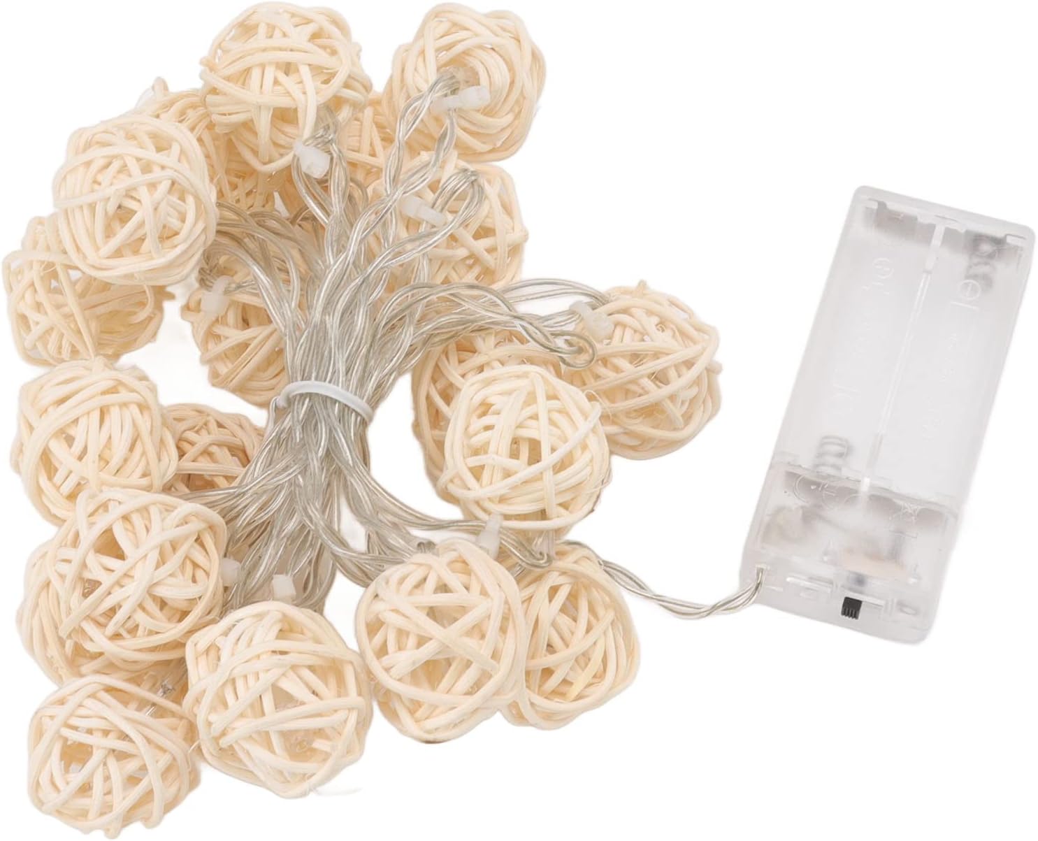 Rattan Ball Lantern String Lights