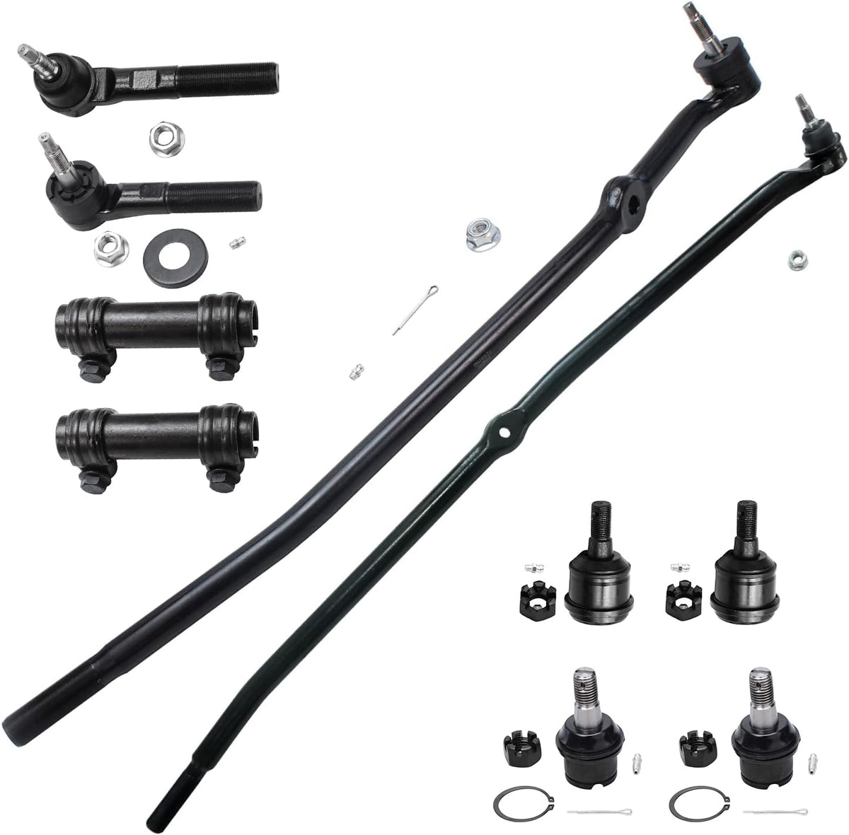 Detroit Axle - 4WD Front 10pc Suspension Kit for 03-08 Dodge Ram 2500 3500