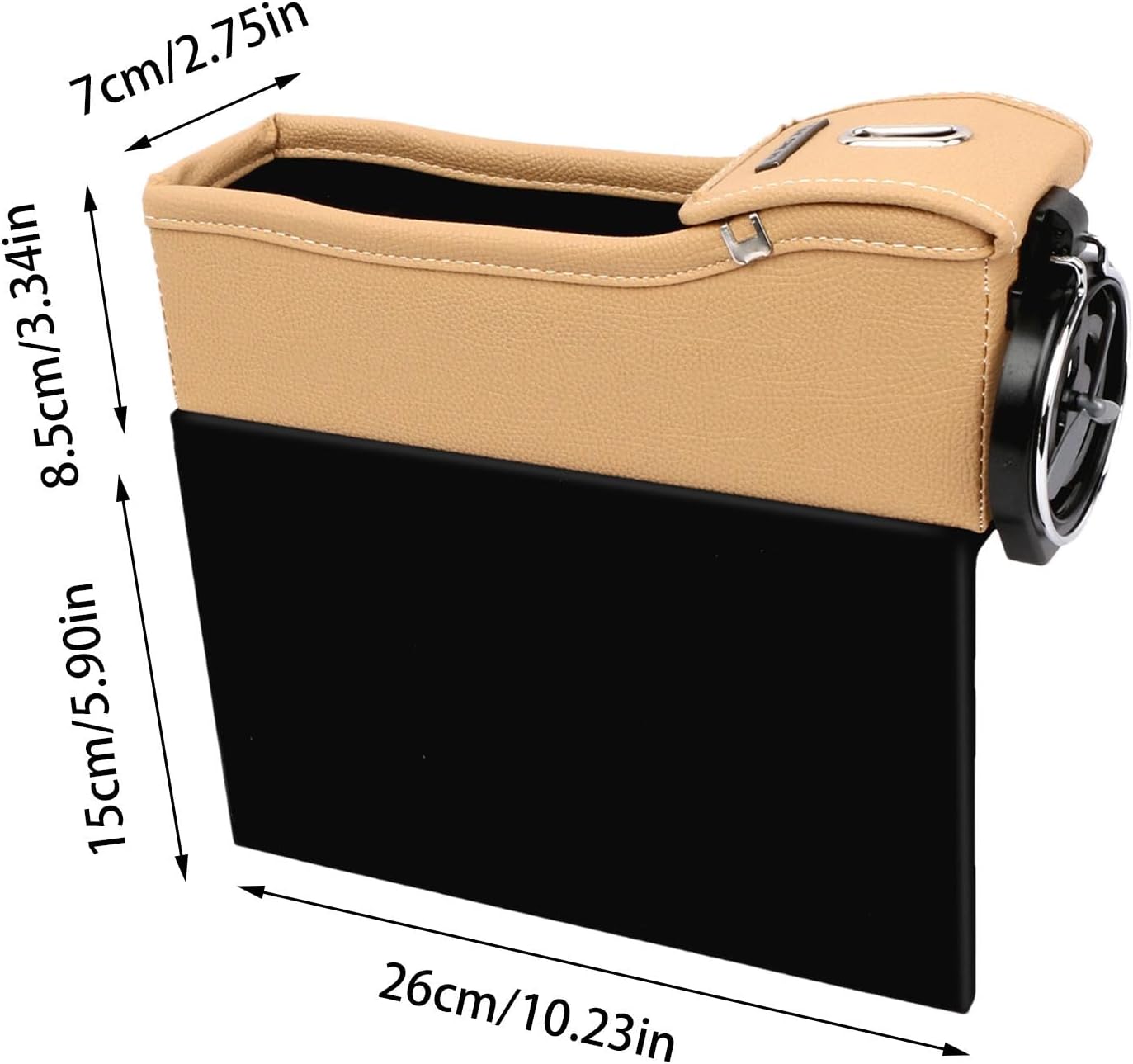 Car Seat Storage Box, Multifunctional Seat Tray