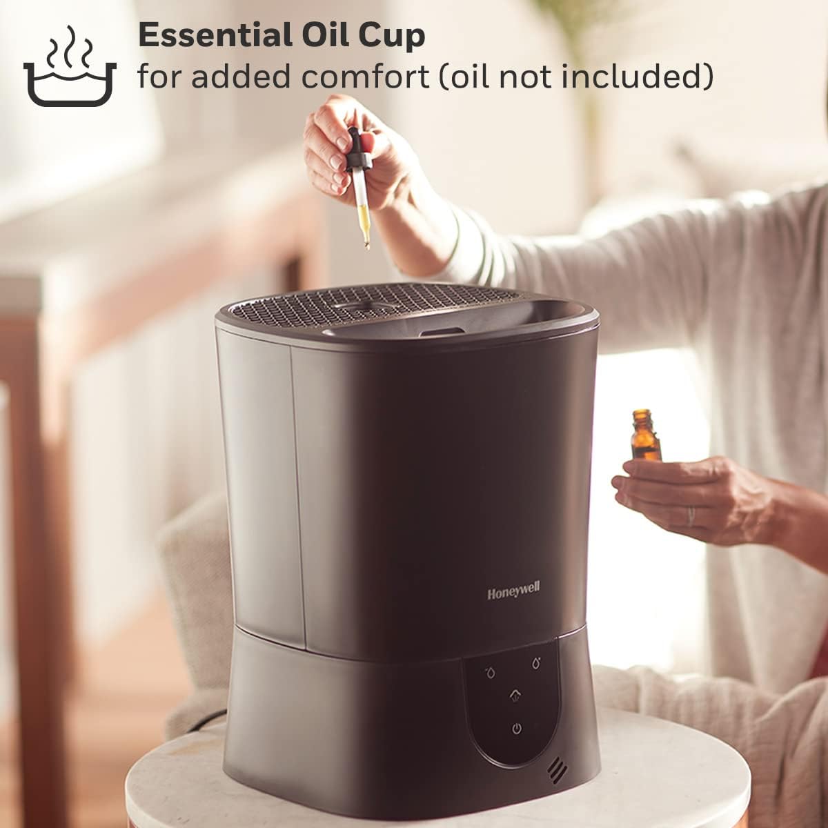 Honeywell Warm Mist Humidifier - Black