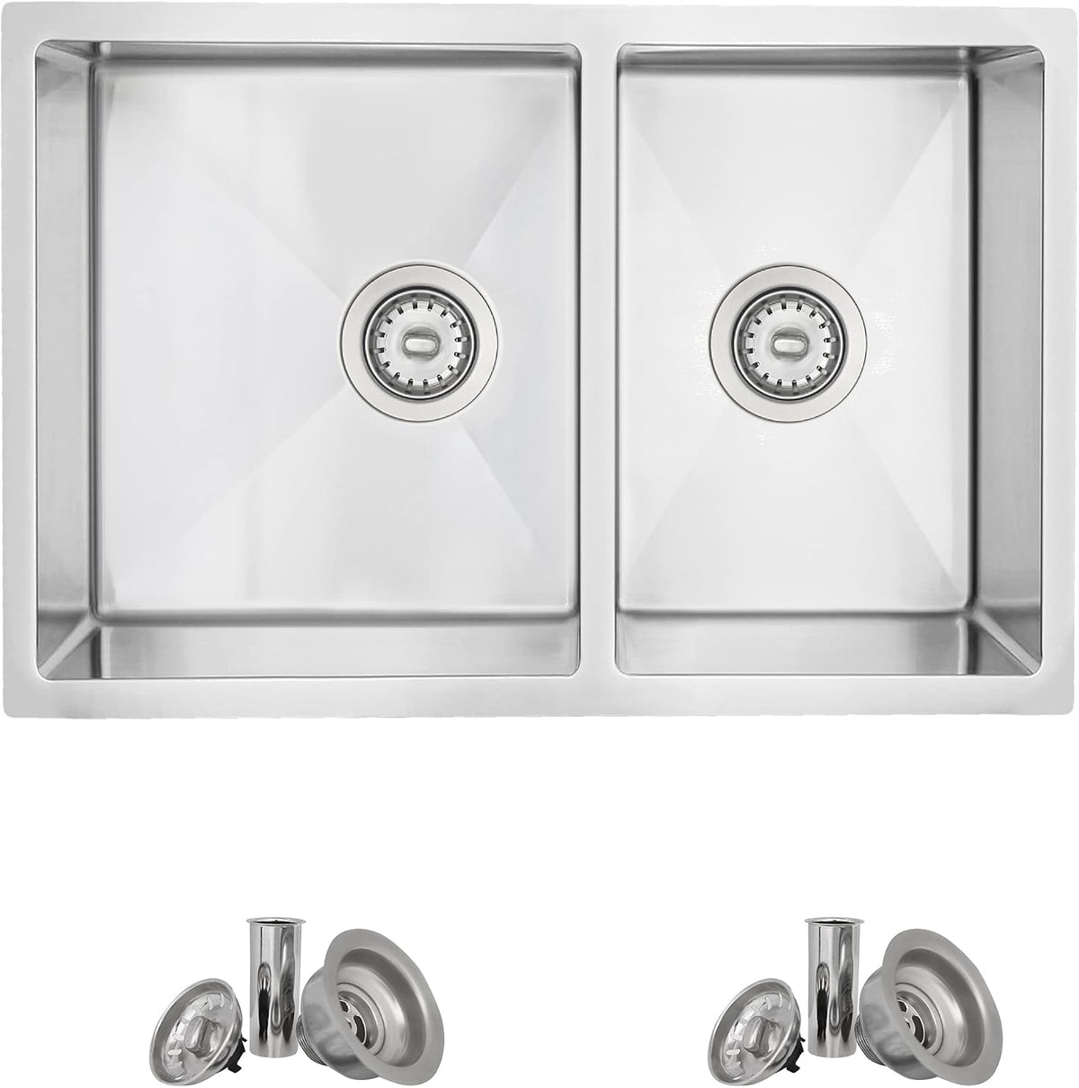 Stylish Builder 28 inch Stainless Steel Undermount Kitchen Sink, S-403