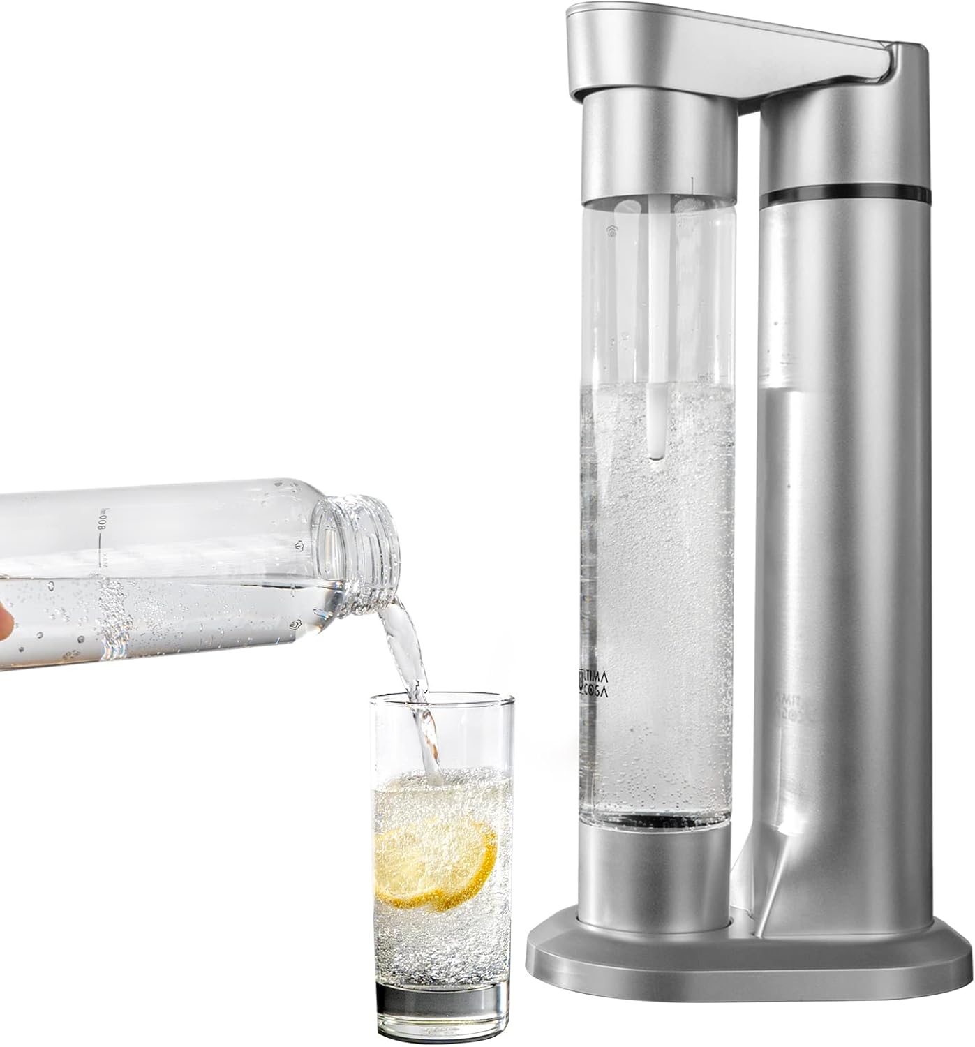 Ultima Cosa Soda Maker with CO2 Cylinder