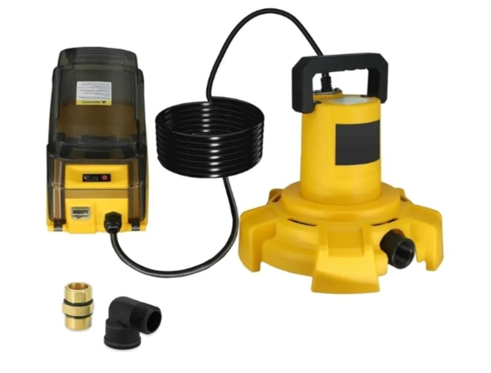Cordless Submersible Water Pump, Model SMP-DCB20 |