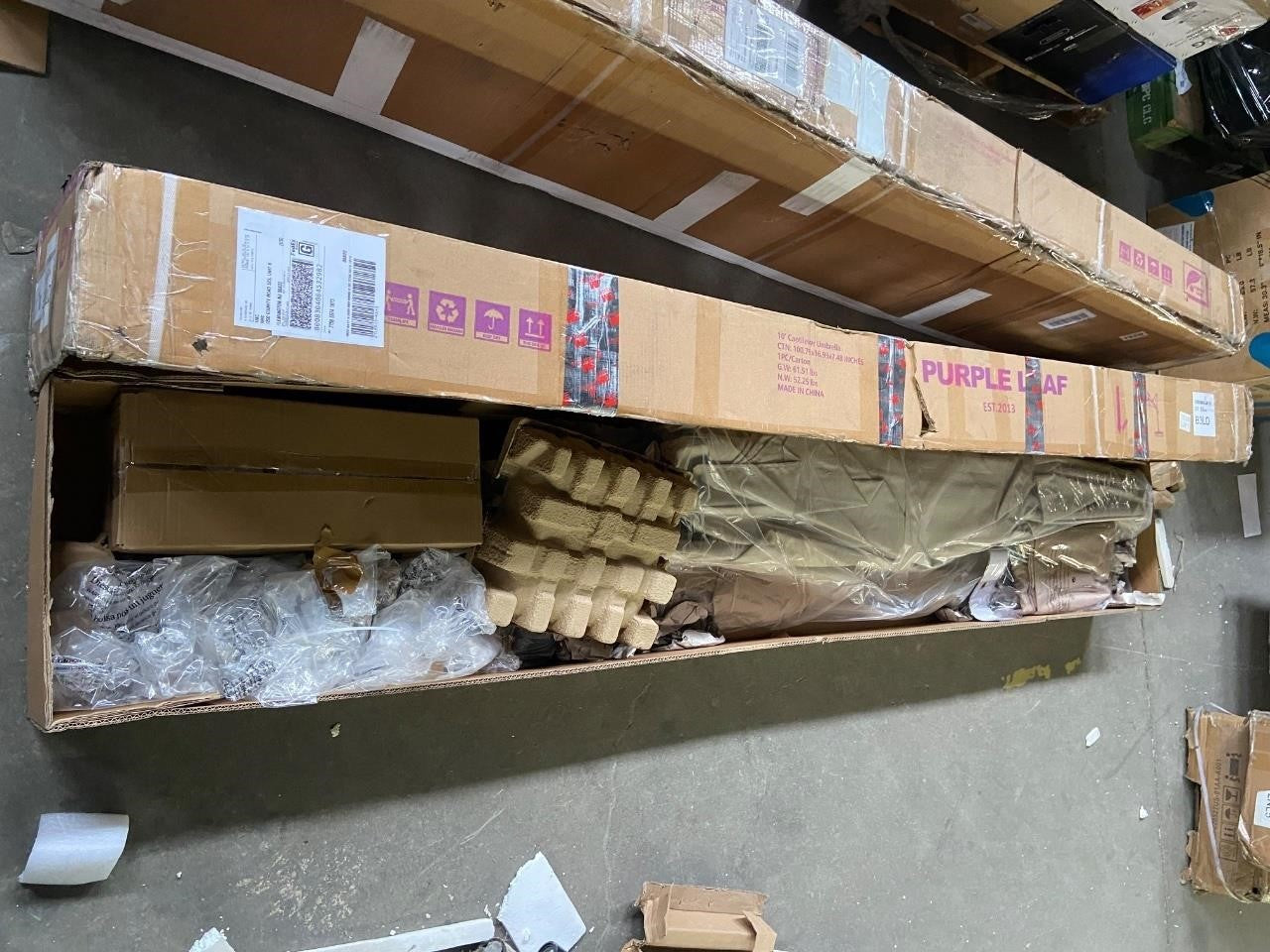 PURPLE LEAF 10ft Patio Umbrella EN44554