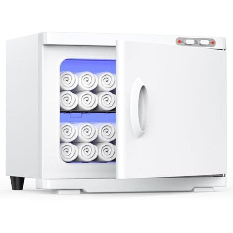 Verytop Hot Spa Towel Warmer, 2-in-1 Spa Towel Warmers, White
