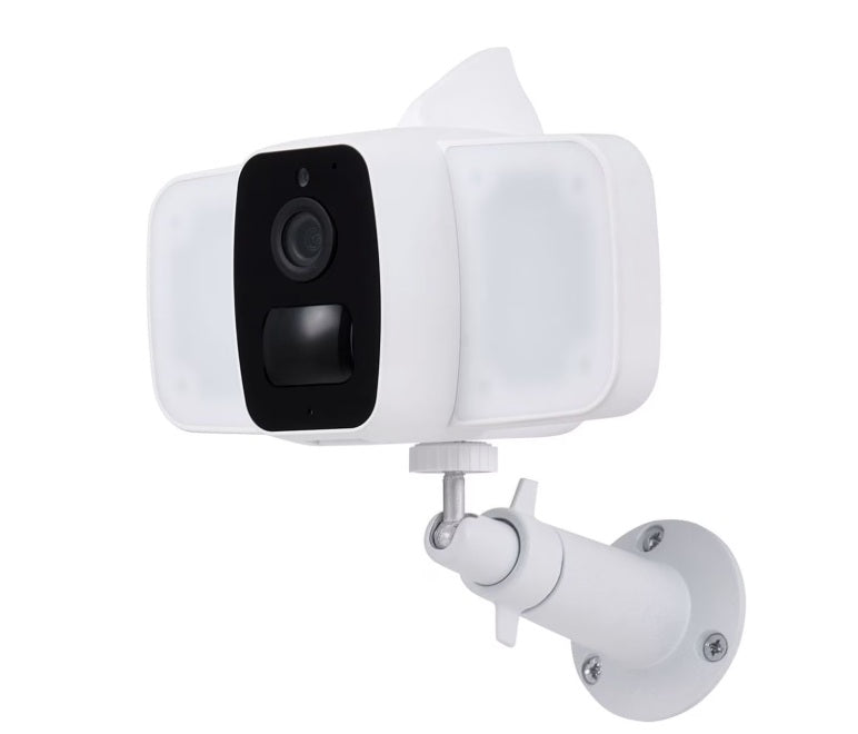 Vivitar Smart Security Rechargeable Outdoor Floodlight Secuirty Camera. IPC490-WHT