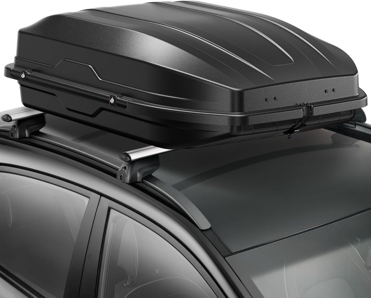 DNA MOTORING Rooftop Cargo Box, 13 Cubic Ft 110 lbs