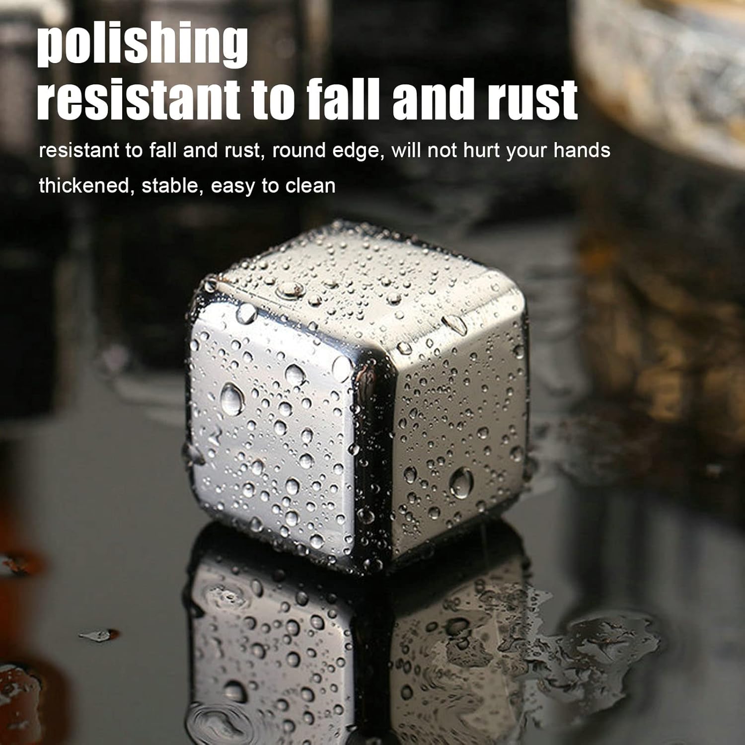 Whiskey Stones 4 Pack