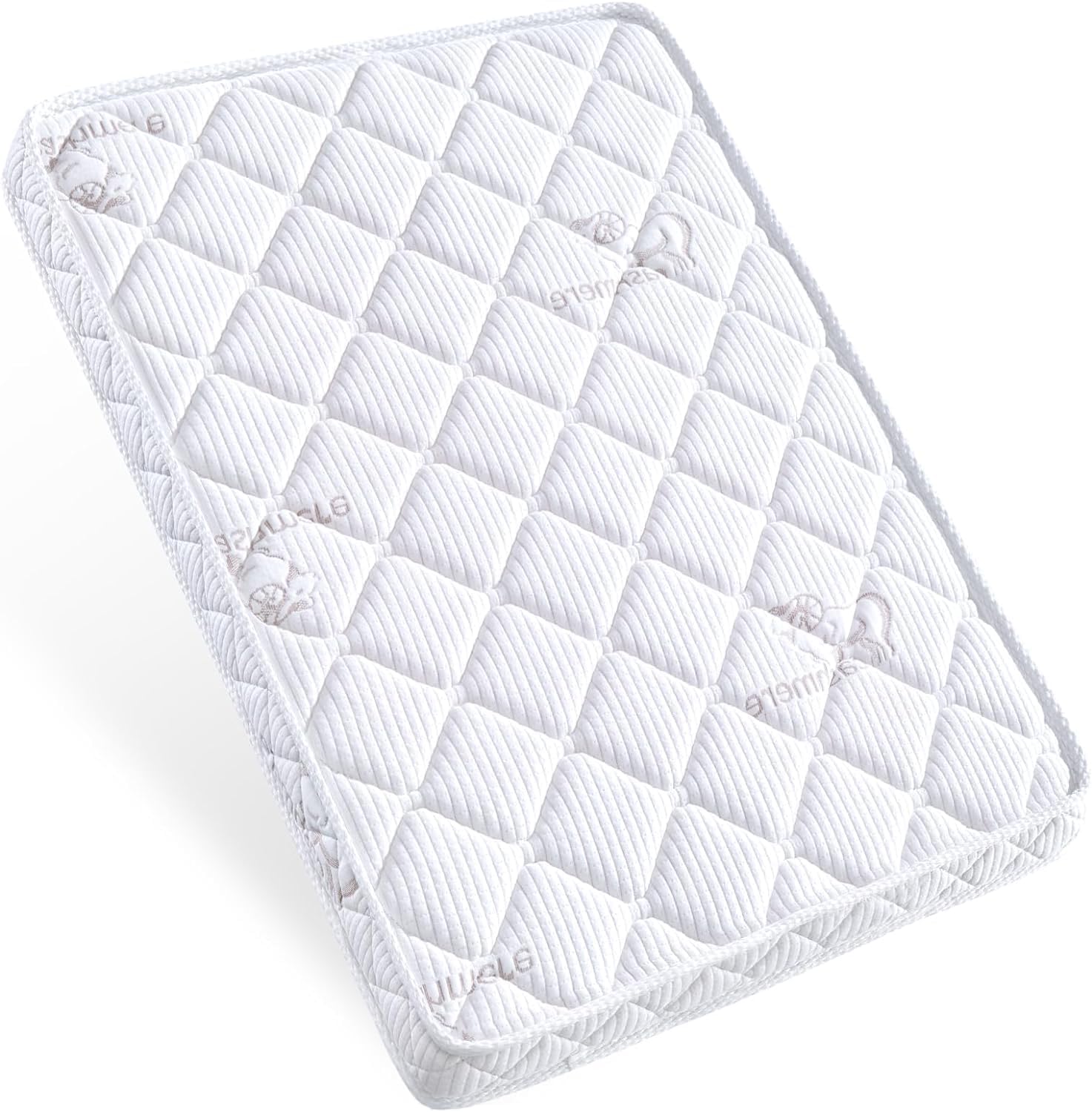 VIVIDVIBEBEARPAS Premium Pack and Play Mattress Topper