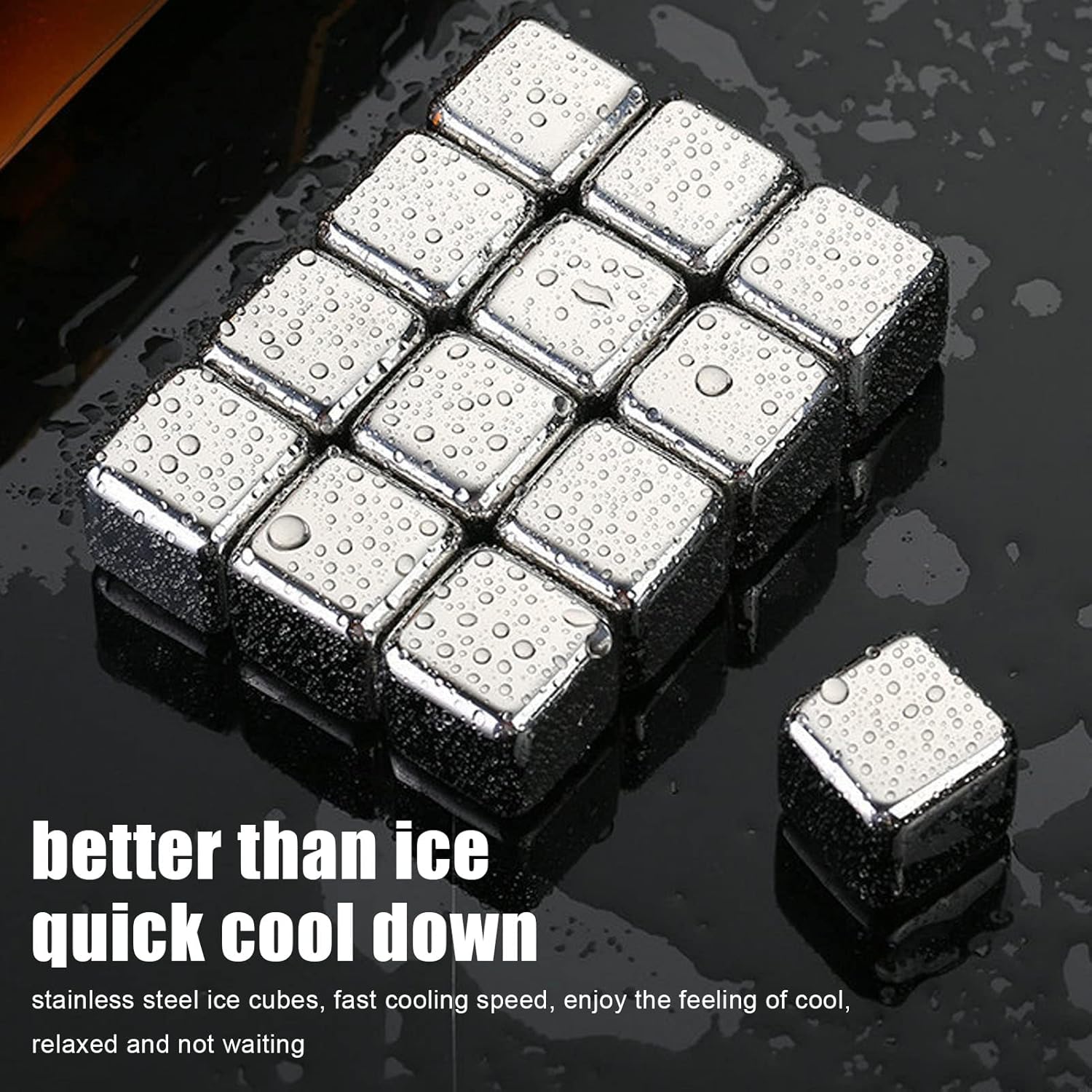 Whiskey Stones 4 Pack