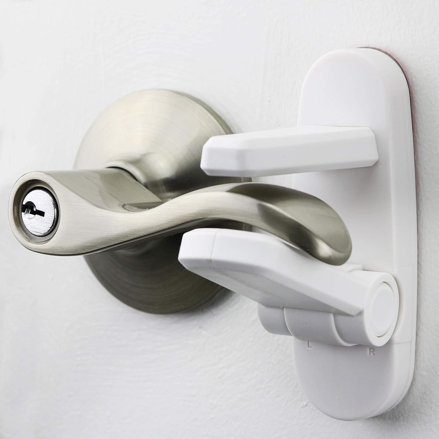 Packs Wappa Baby Door Lever Lock Prevents Toddlers from Opening Doors