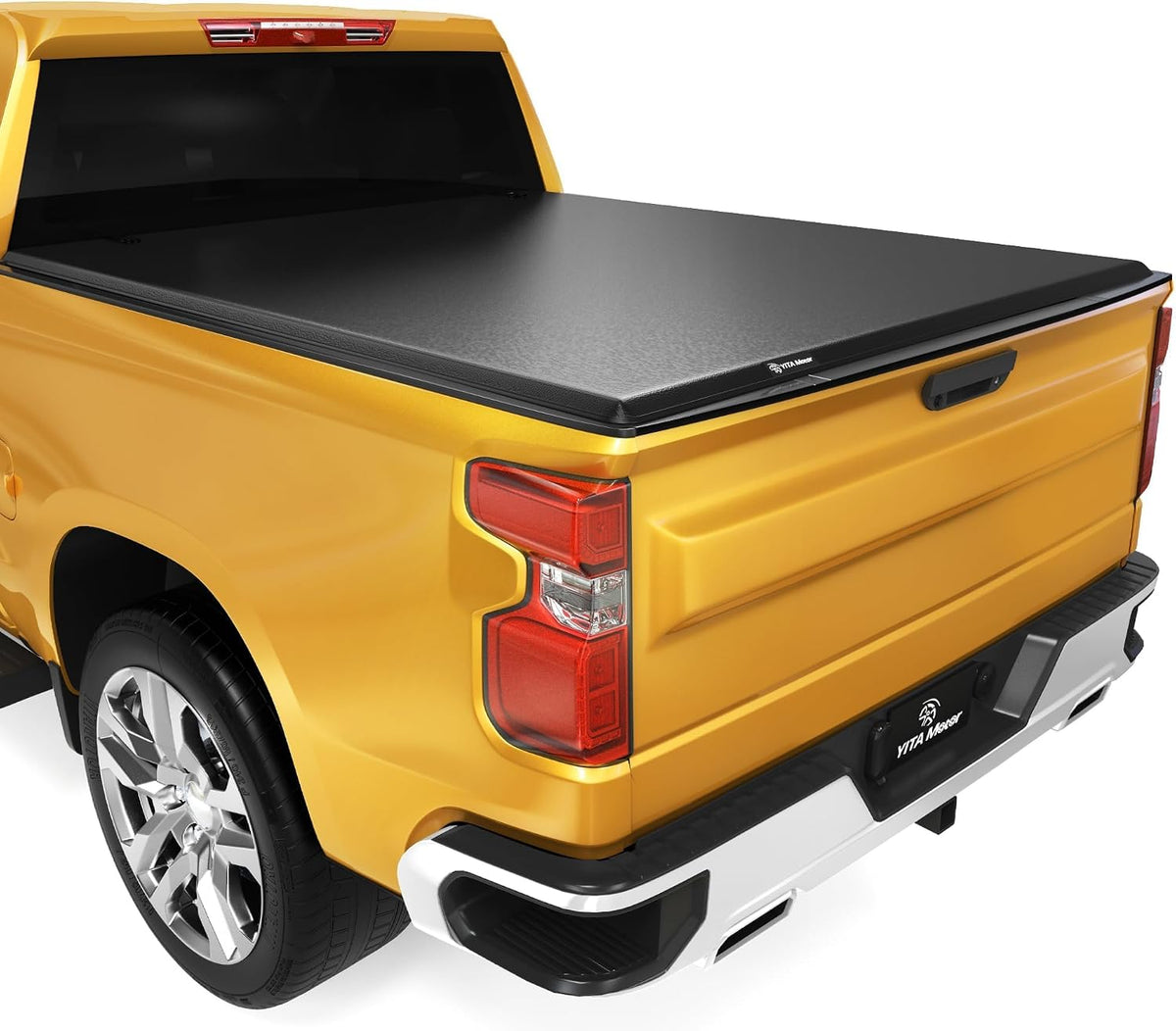 Soft Tri-Fold Tonneau Cover for 2019-2026 Silverado 1500 5.8ft. Bed Pickup