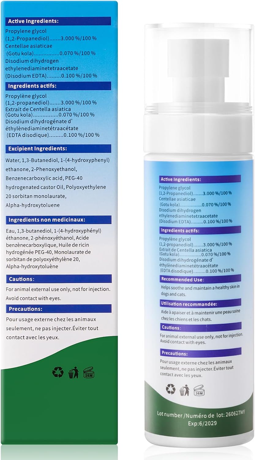 Morikey Pet Wound Care, Gentle Formula Wound Spray for Pets, 4.06OZ