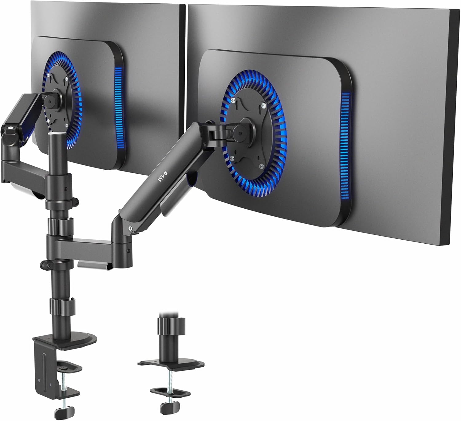 VIVO 17 to 32 inch Dual Pneumatic Monitor Mount