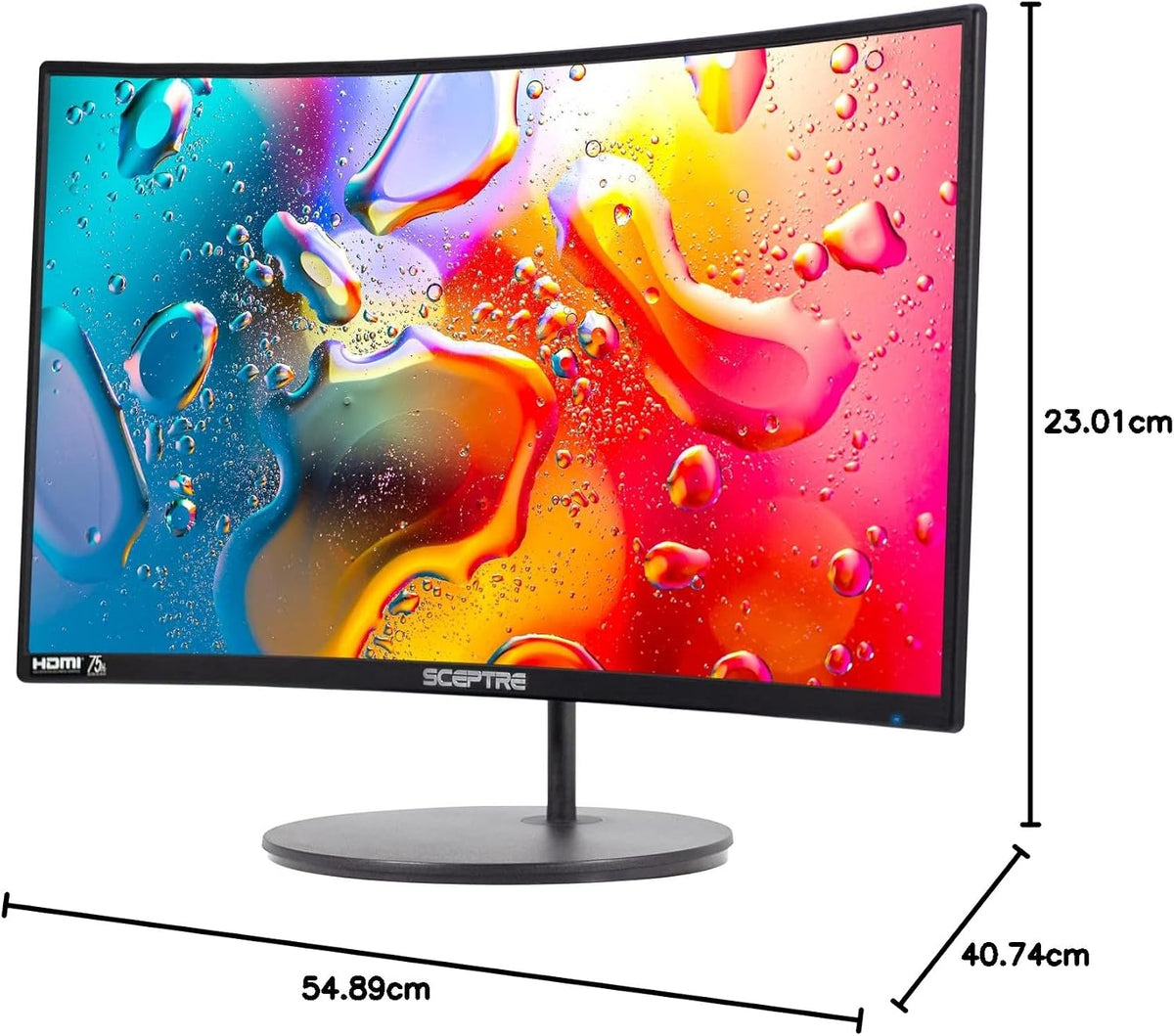 Sceptre Curved 24-inch Gaming Monitor 1080p R1500 98% sRGB HDMI