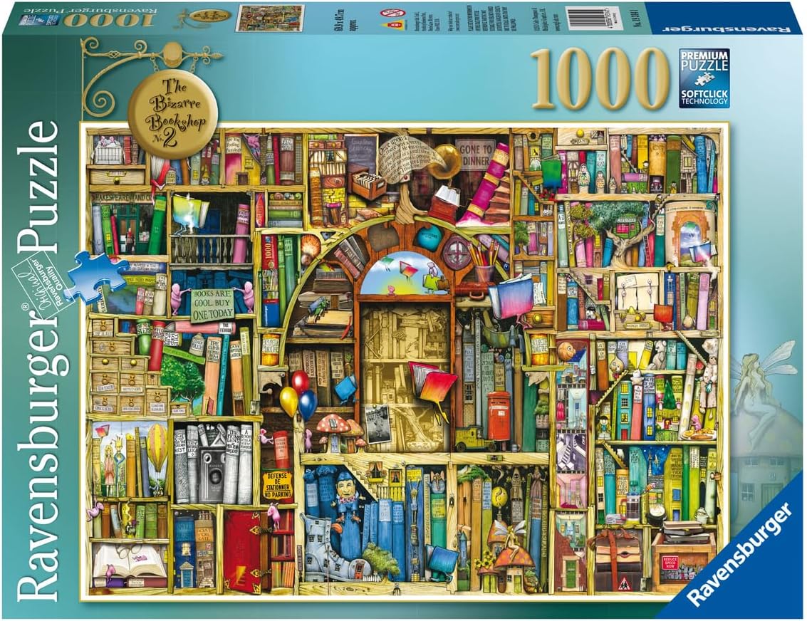 Bizarre Bookshop 2 1000 Piece Jigsaw Puzzle for Adults
