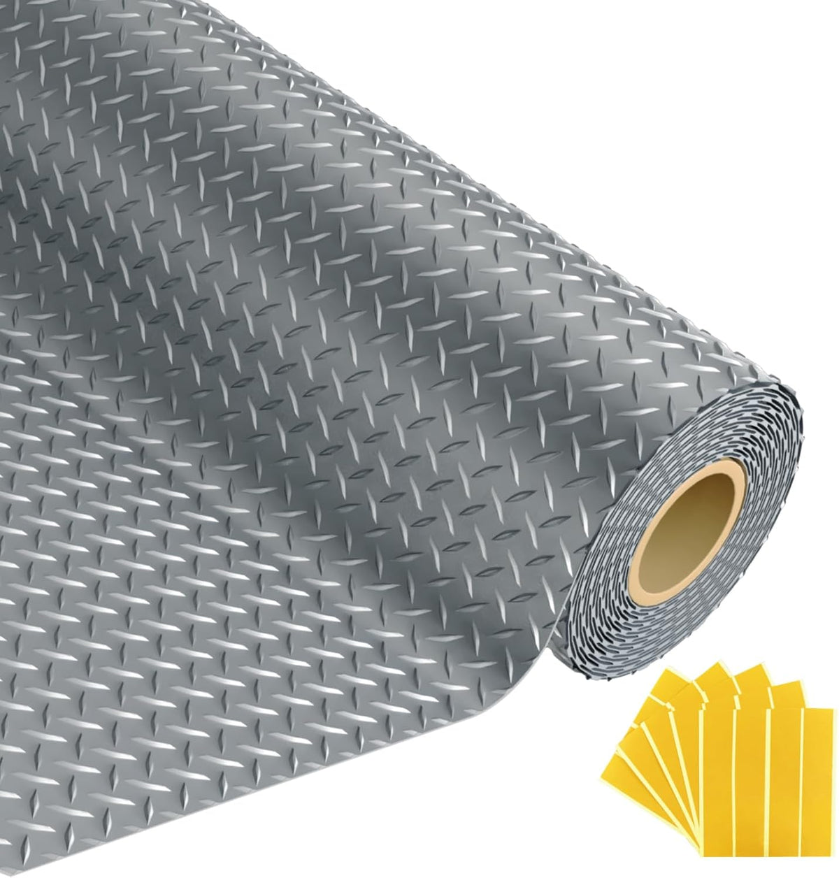 Grandroad auto 8x20 FT Garage Floor Mat, 2.8mm, Gray