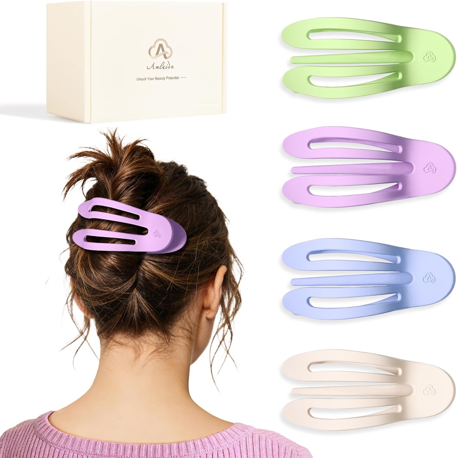 Flat Hair Clips for Thick Medium Thin Hair for Women