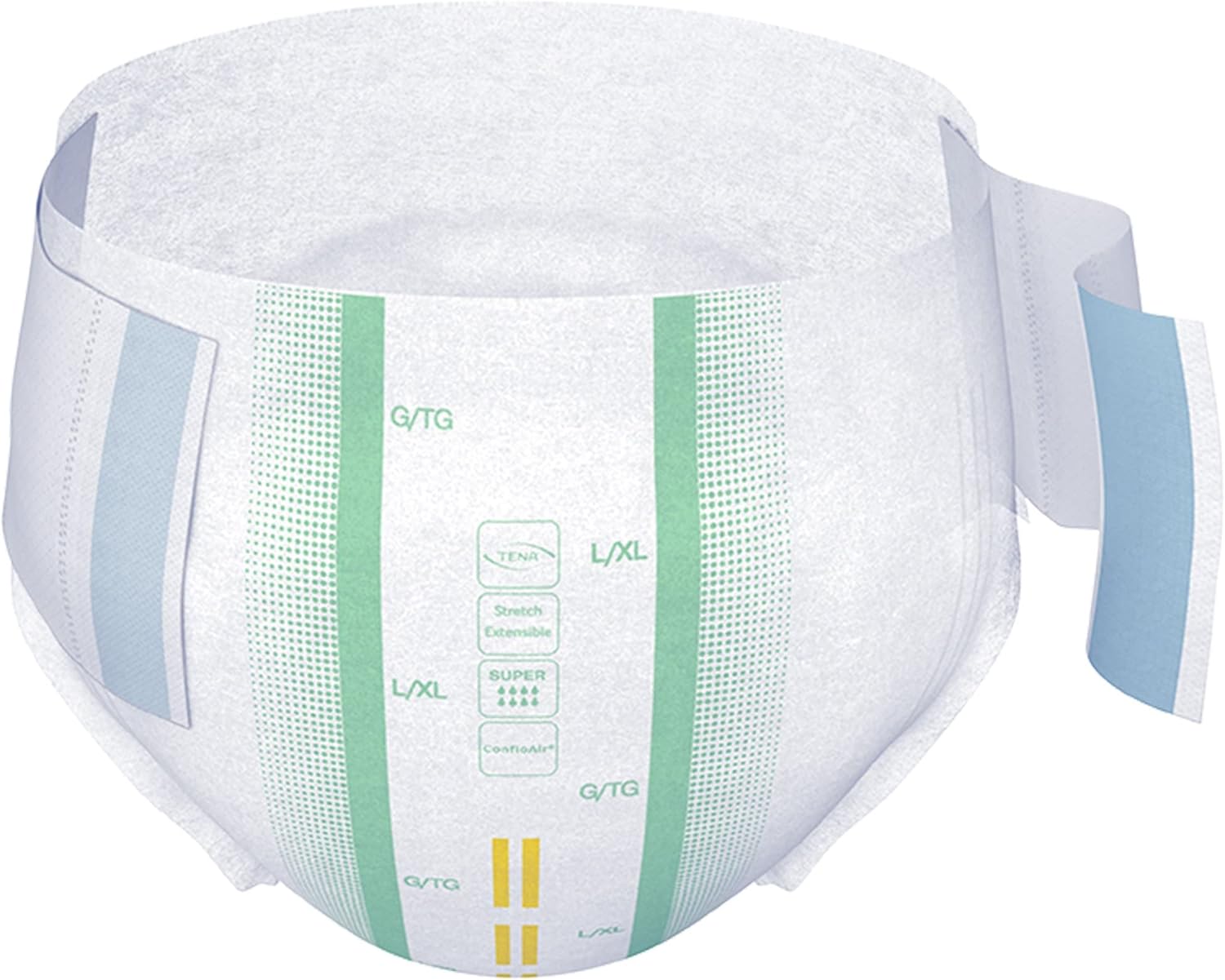 TENA Stretch Super Briefs, Incontinence, Disposable, Heavy Absorbency
