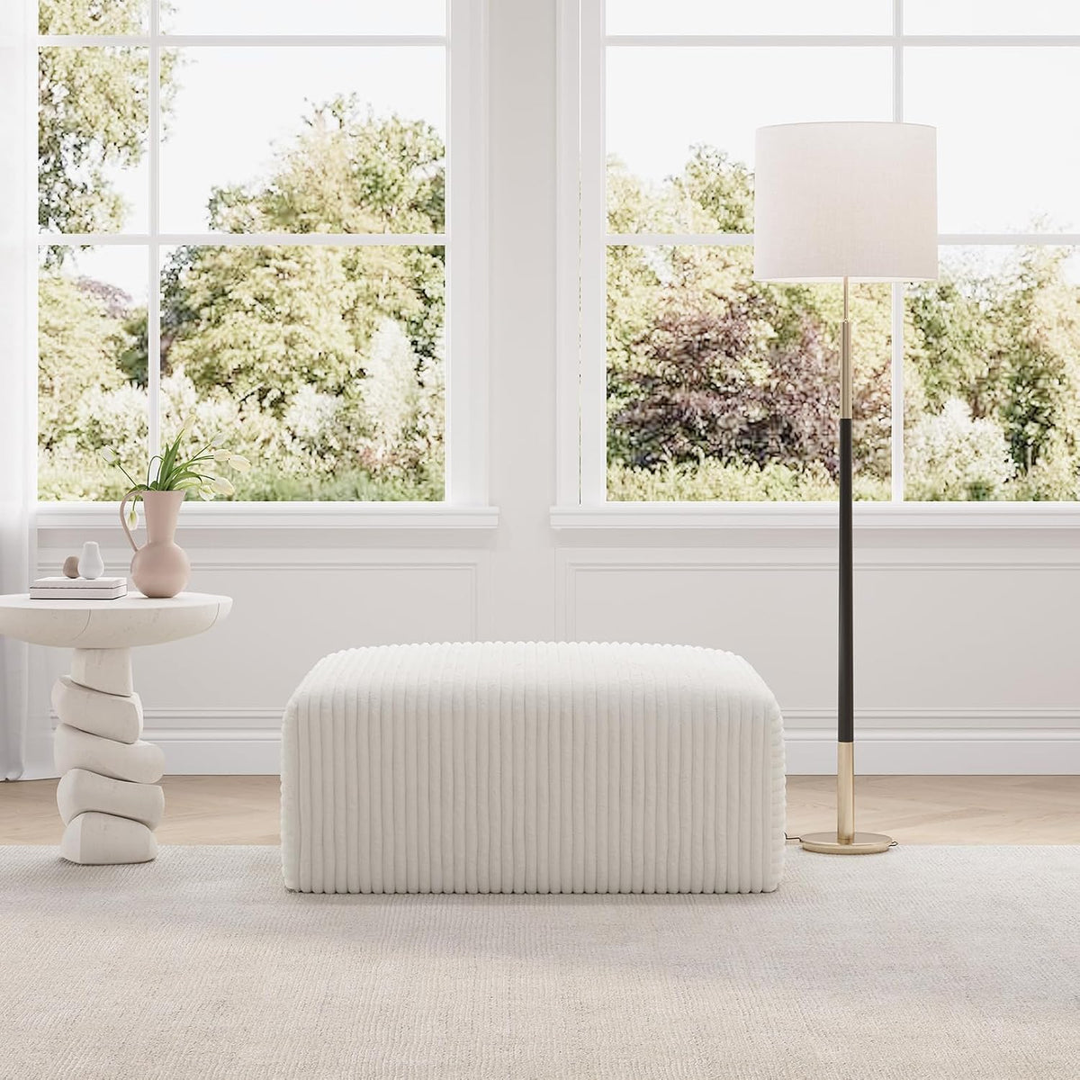 Novilla Modular Sectional Sofa,  No Assembly Required (Ottoman)