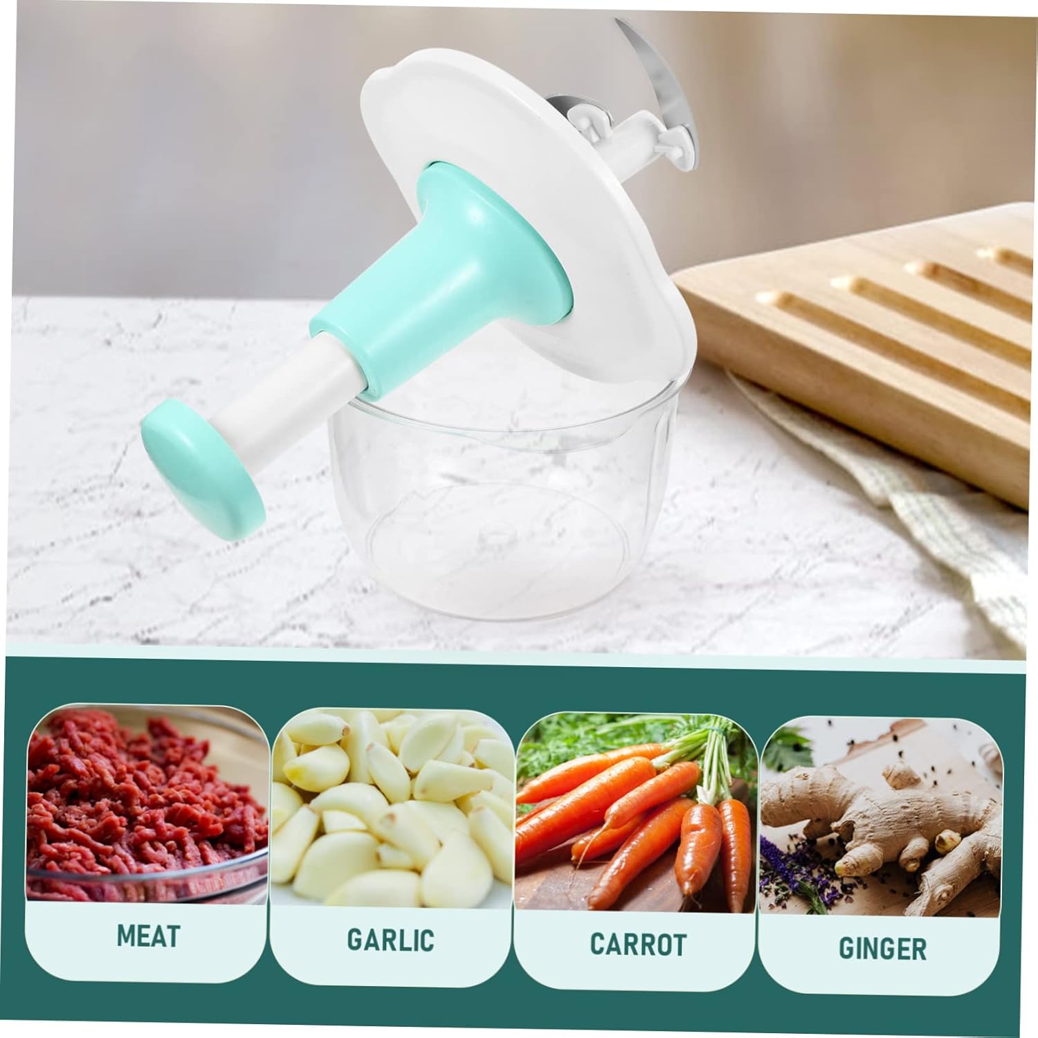 Hand Pat Food Processor Eater
