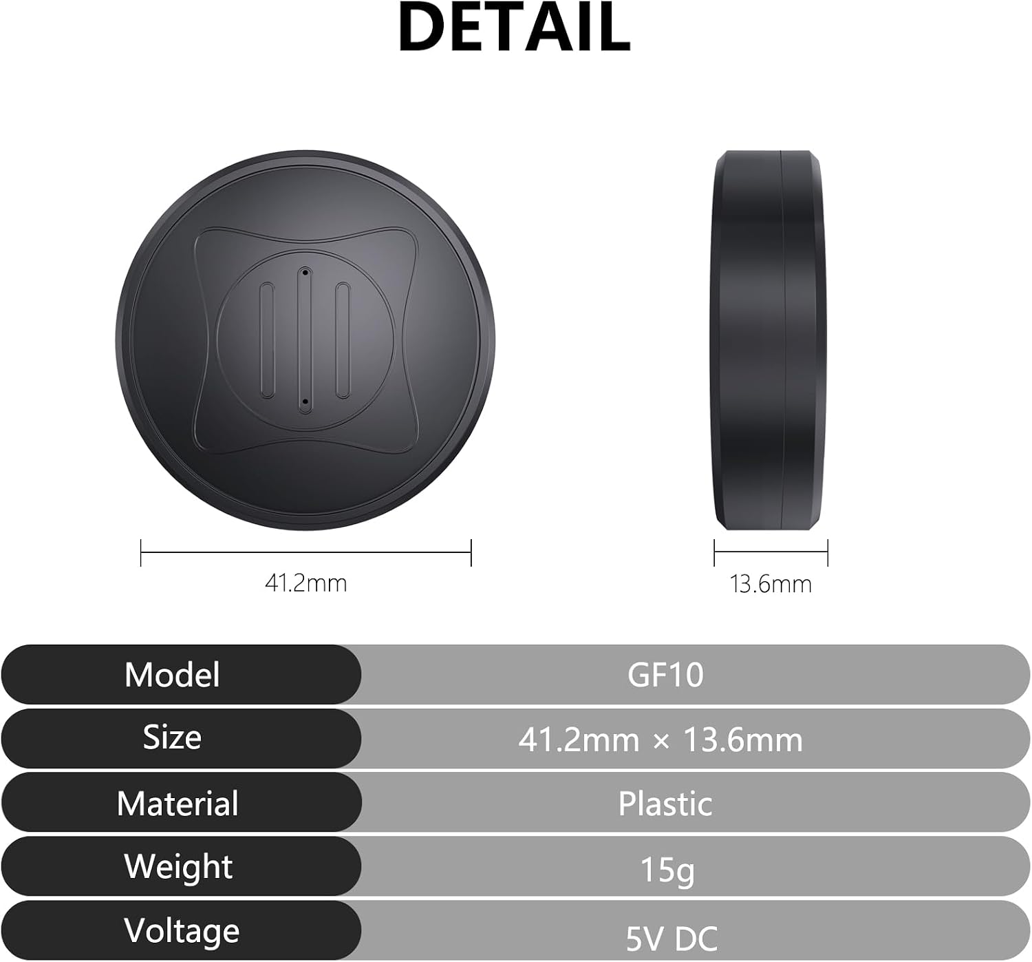 Quvjd GPS Tracker for Dogs