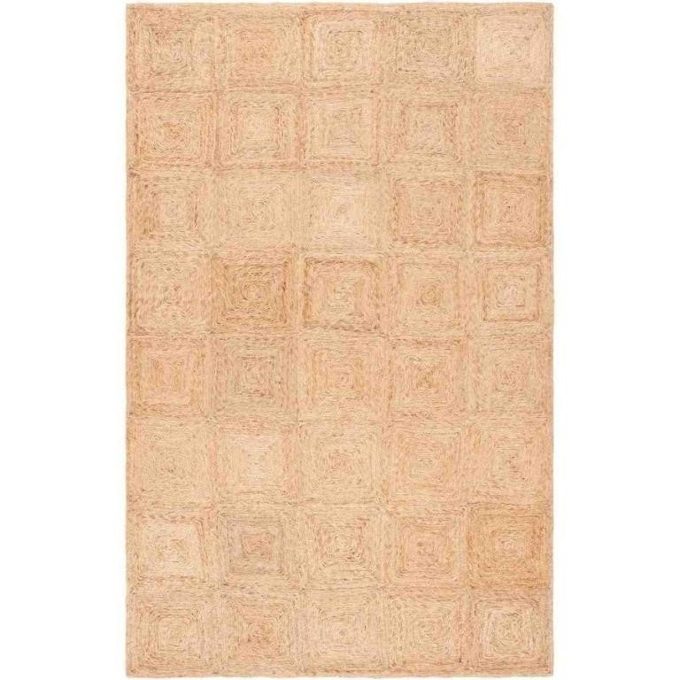 Natural Fiber NFB480 Indoor Area Rug - Natural - 9'x12' - Safavieh.