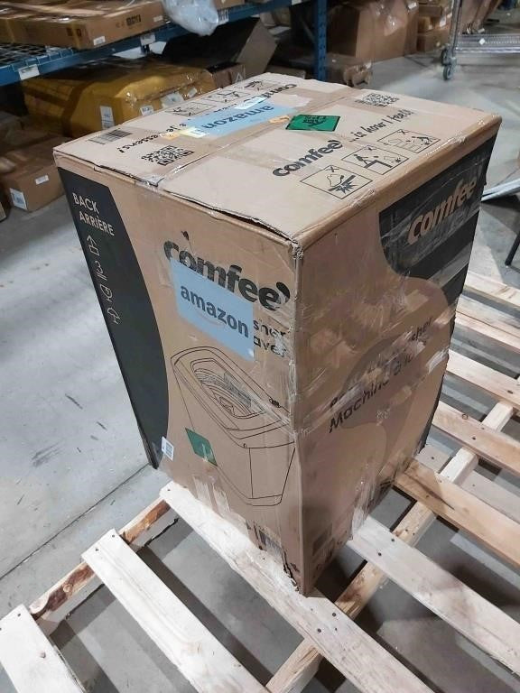 COMFEE' Portable Washing Machine 1.0 Cu.Ft (IEC) Fully Atomatic Ivory White