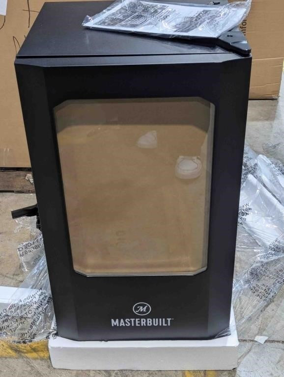 30-inch Digital Electric Vertical BBQ Smoker with Leg Kit. Black, Model MB20070421