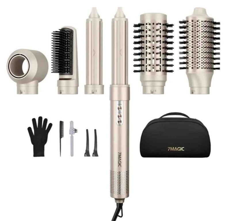 7MAGIC Hair Dryer Brush & 6 in 1 Hair Styler,