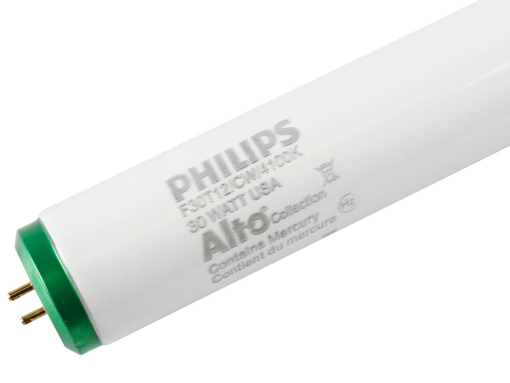Philips F30T12 Cool White Plus Alto Straight 3Ft T12 Fluorescent Tube Light Bulbs
