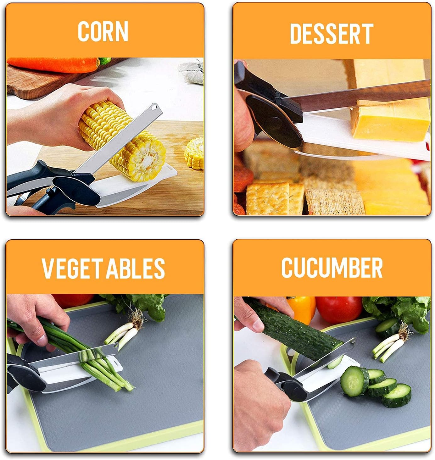 Clever Cutter 2-in-1 Knife & Cutting Board