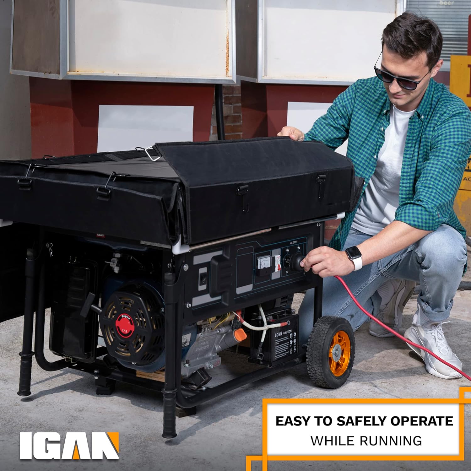 Generator Tent Running Cover