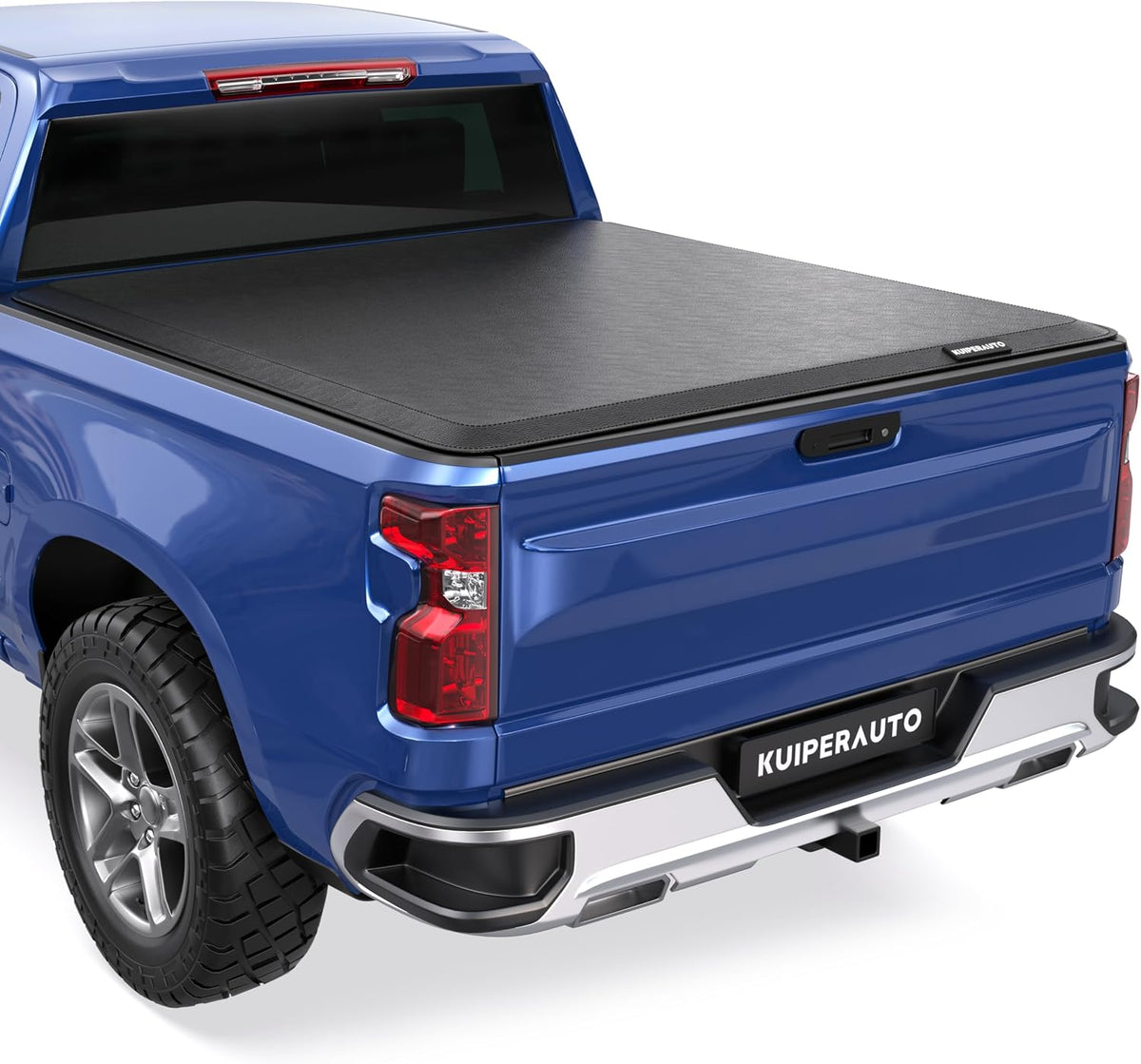 Soft Vinyl Truck Bed Tonneau Cover, KUIPERAUTO 5.8FT Roll-Up
