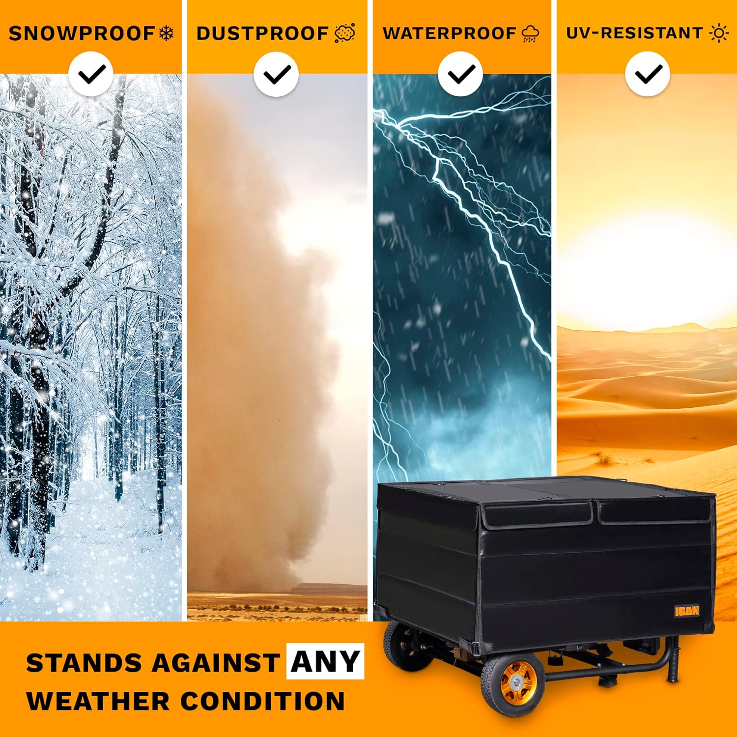 Generator Tent Running Cover