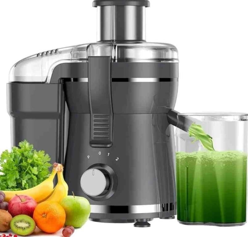 Airon Juicer Machine, 500W Centrifugal Juicer Extractor with 3 Speed